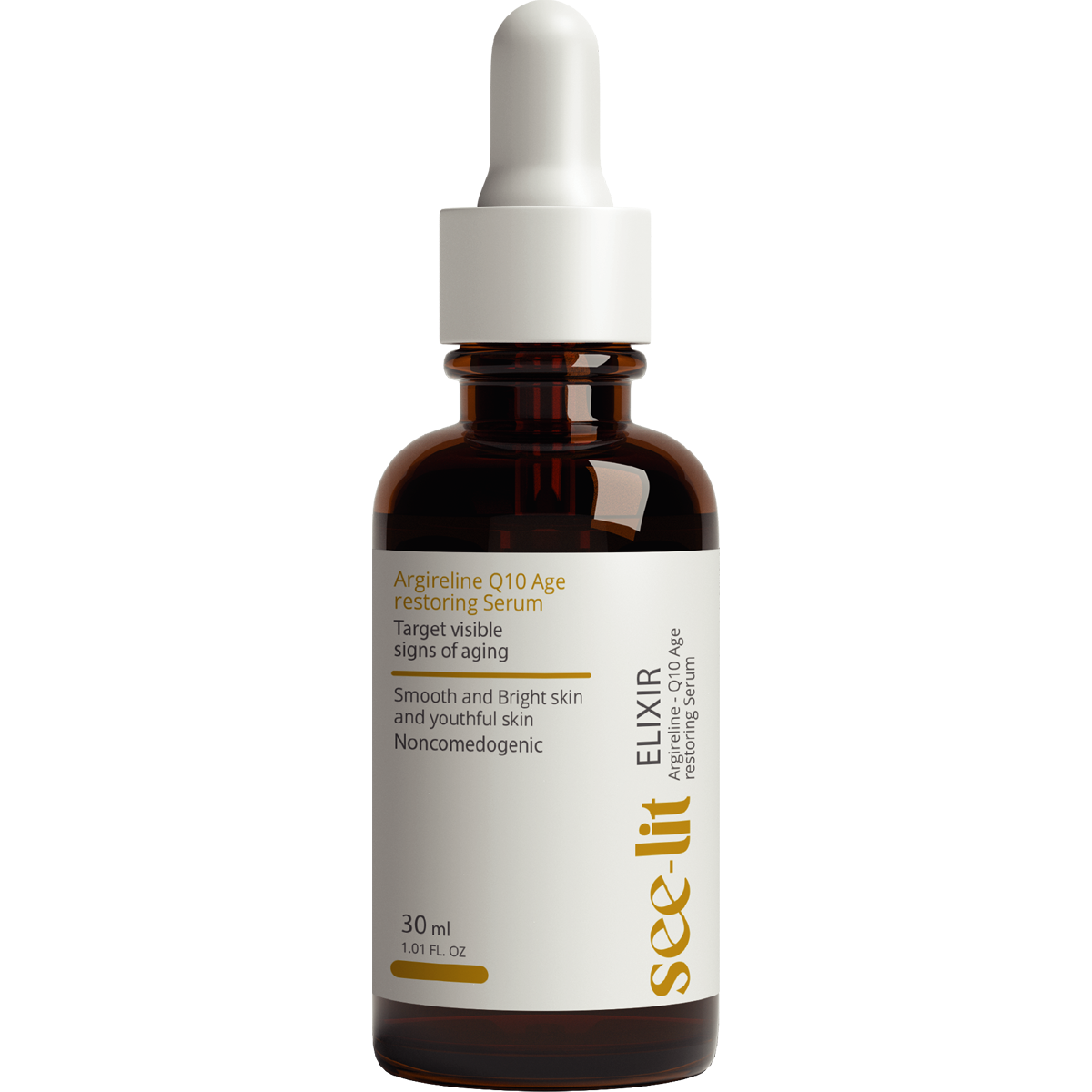 See Lit Elixir Argireline Q10 Age Restoring Serum 30ml