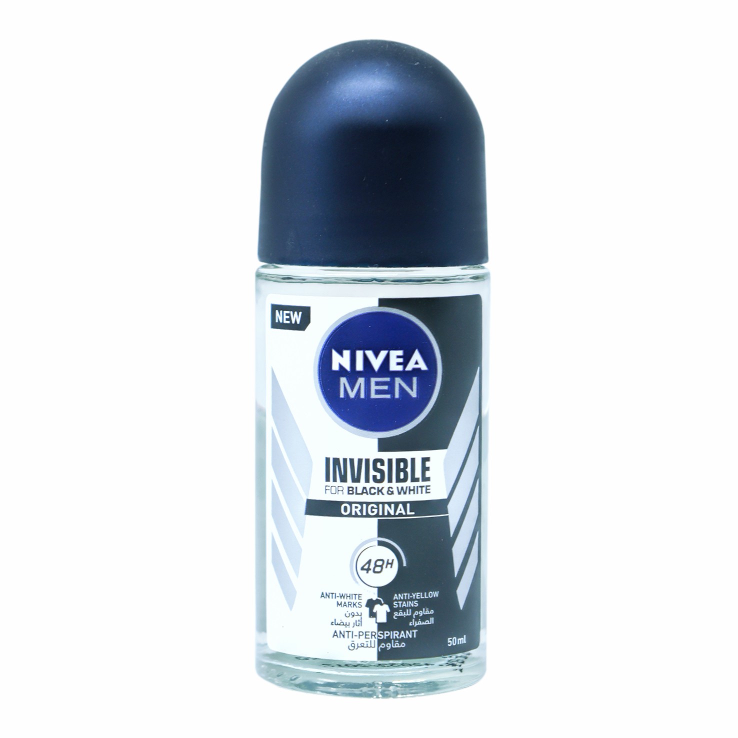 Nivea Invisible Black & White Roll On for Men 50ml