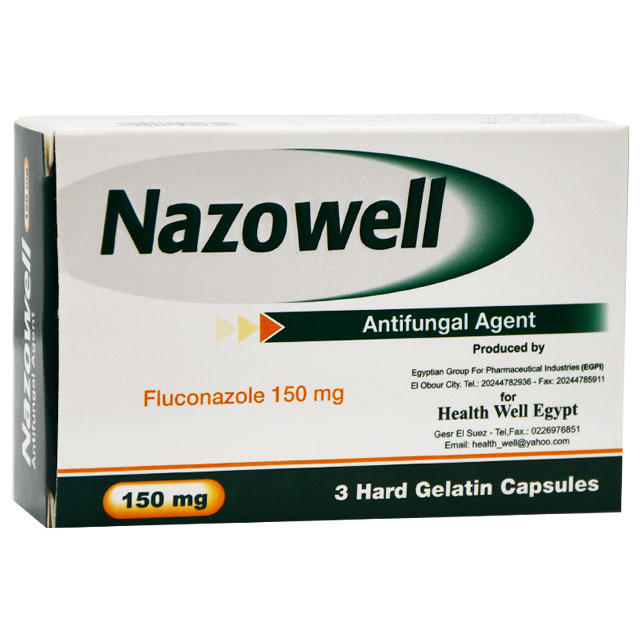 Nazowell 150mg 3 Hard Gel Capsule