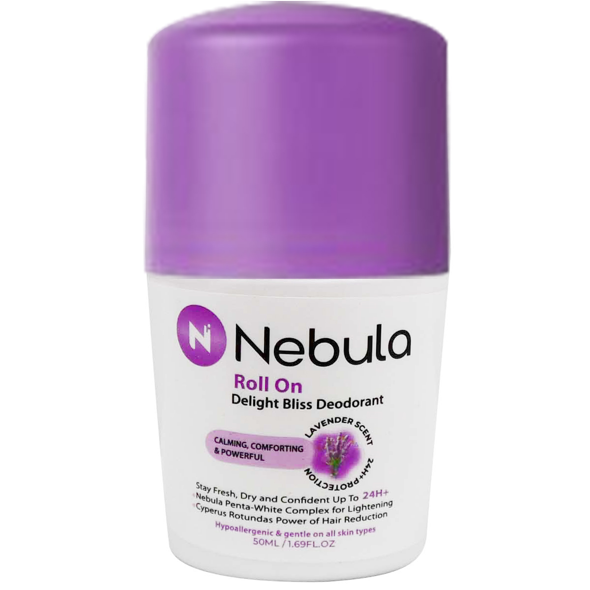 Nebula Lavender Scent Deodorant Roll On for Women 50 ml