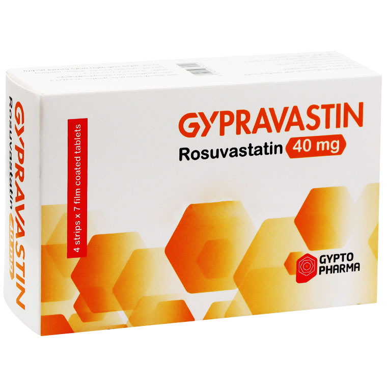 Gypravastin 40mg 28 Film Coated Tablets