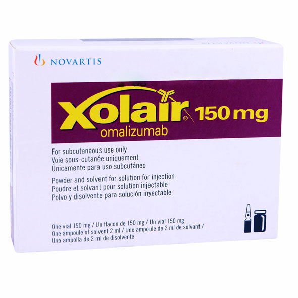 Xolair 150mg 1 Vial (Refrigerated)
