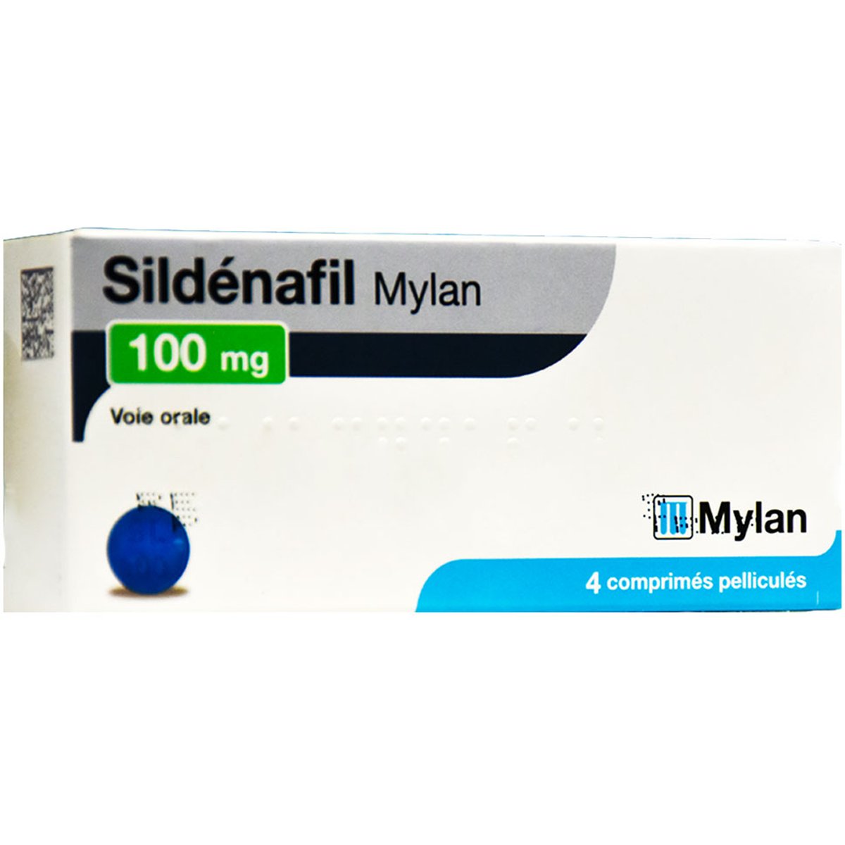 Sildenafil 100mg 4 Tablets