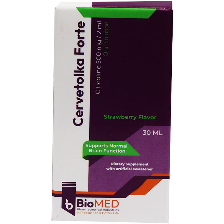 Cervetolka Forte 500mg/2ml 30ml Oral Solution