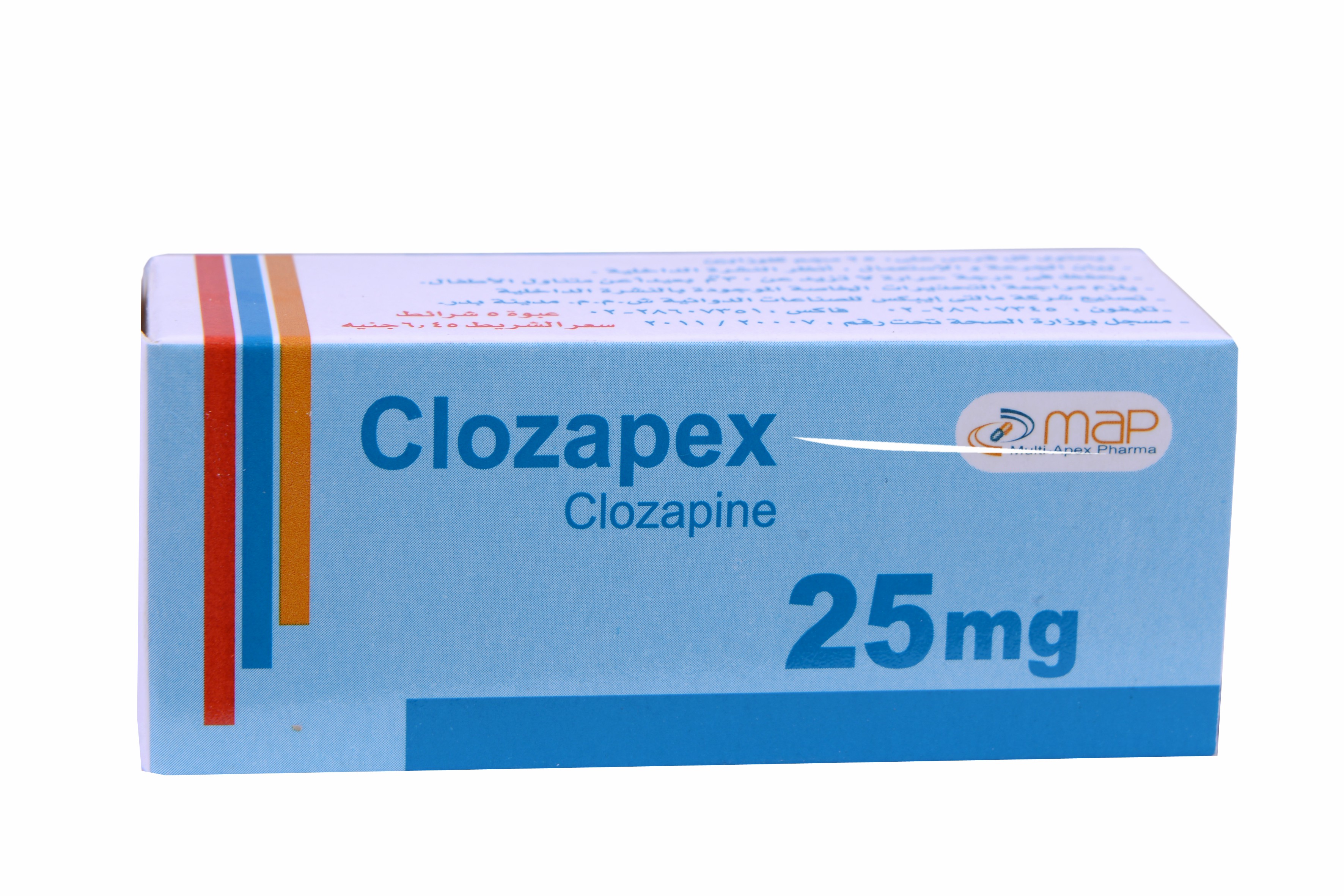 Clozapex 25mg 50 Tablets