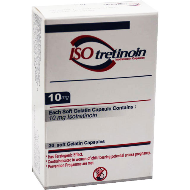Isotretinoin 10mg 30 capsules