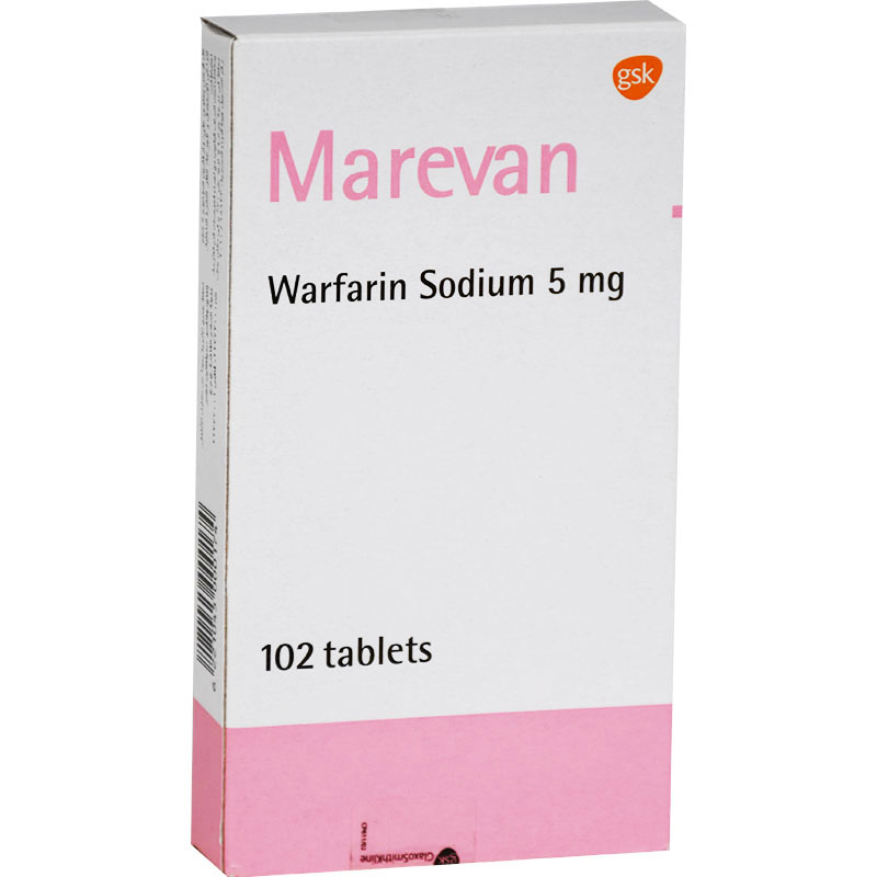 Marevan 5mg 102 Tablet