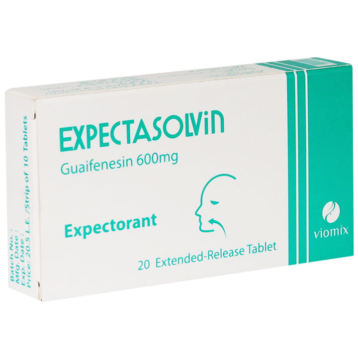 Expectasolvin 600mg 20 Tablets