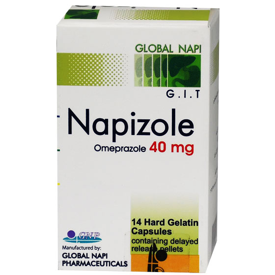Napizole 40mg Delay Release 14 capsules