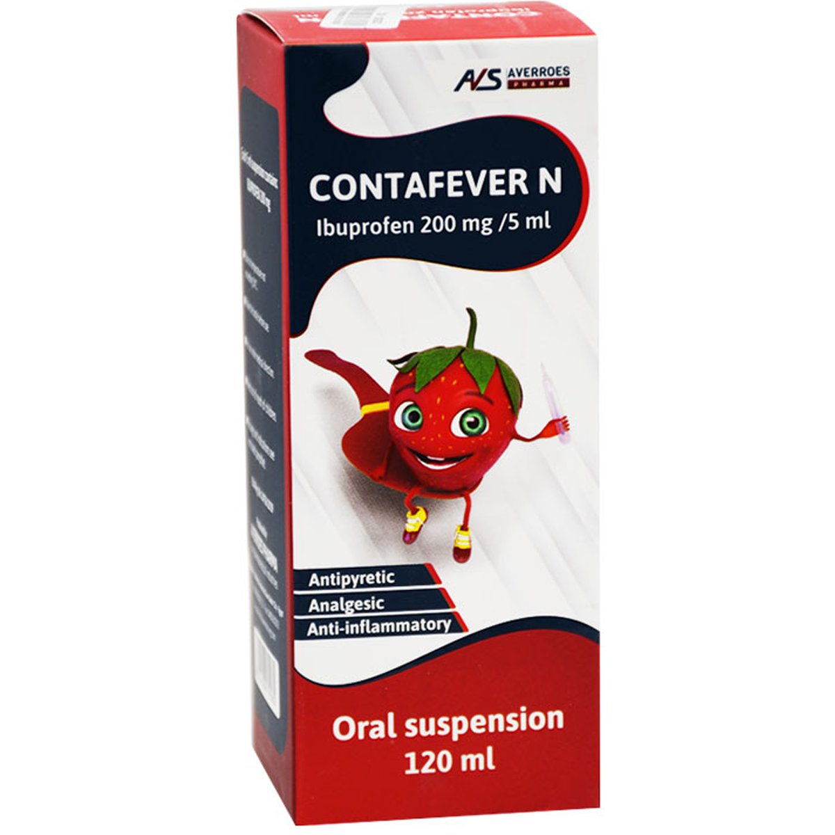 Contafever N 200mg/5ml Suspension 120ml