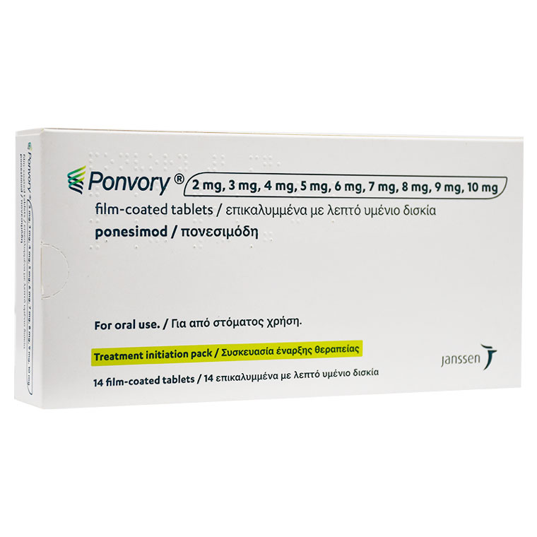 Ponvory (2 To10)mg Initial Pack 14 Film Coated Tablet