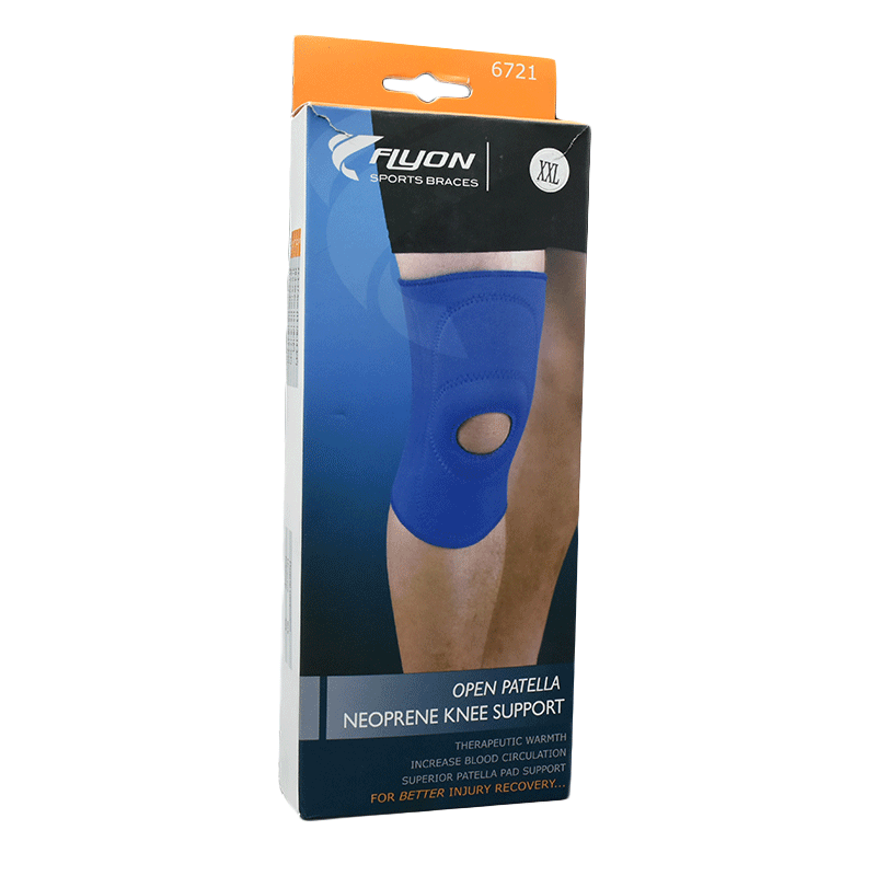 Flyon Neoprene Open Knee Support (2X-Large) 6721