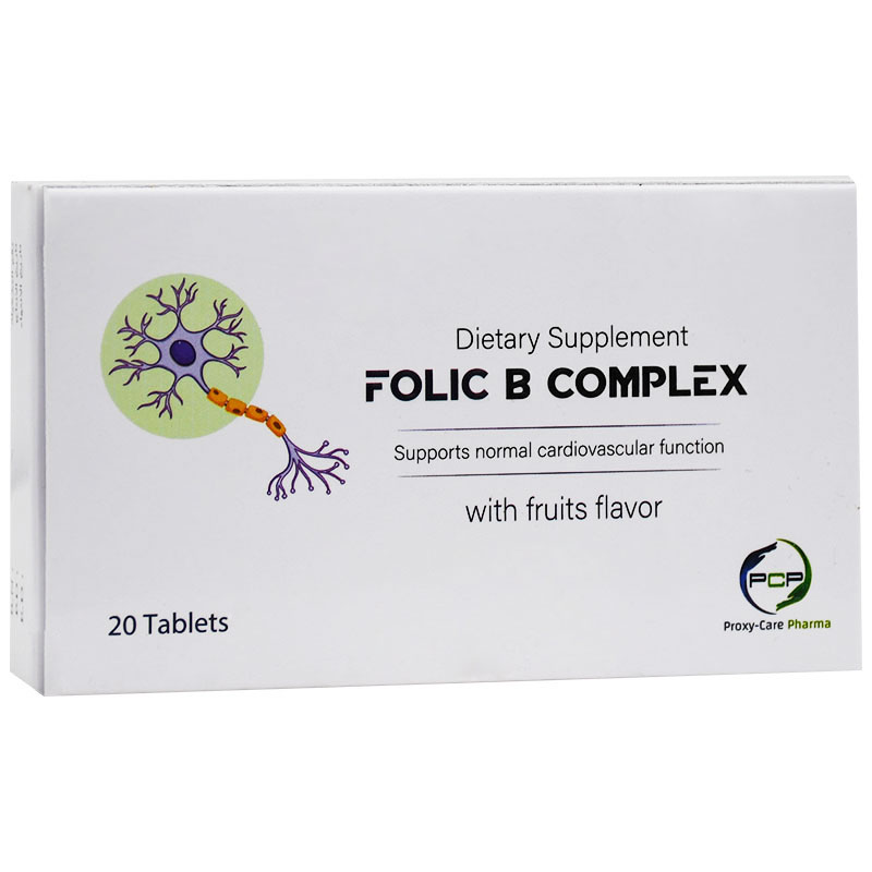 Folic B Complex Fruits Flavor 20 Tablet