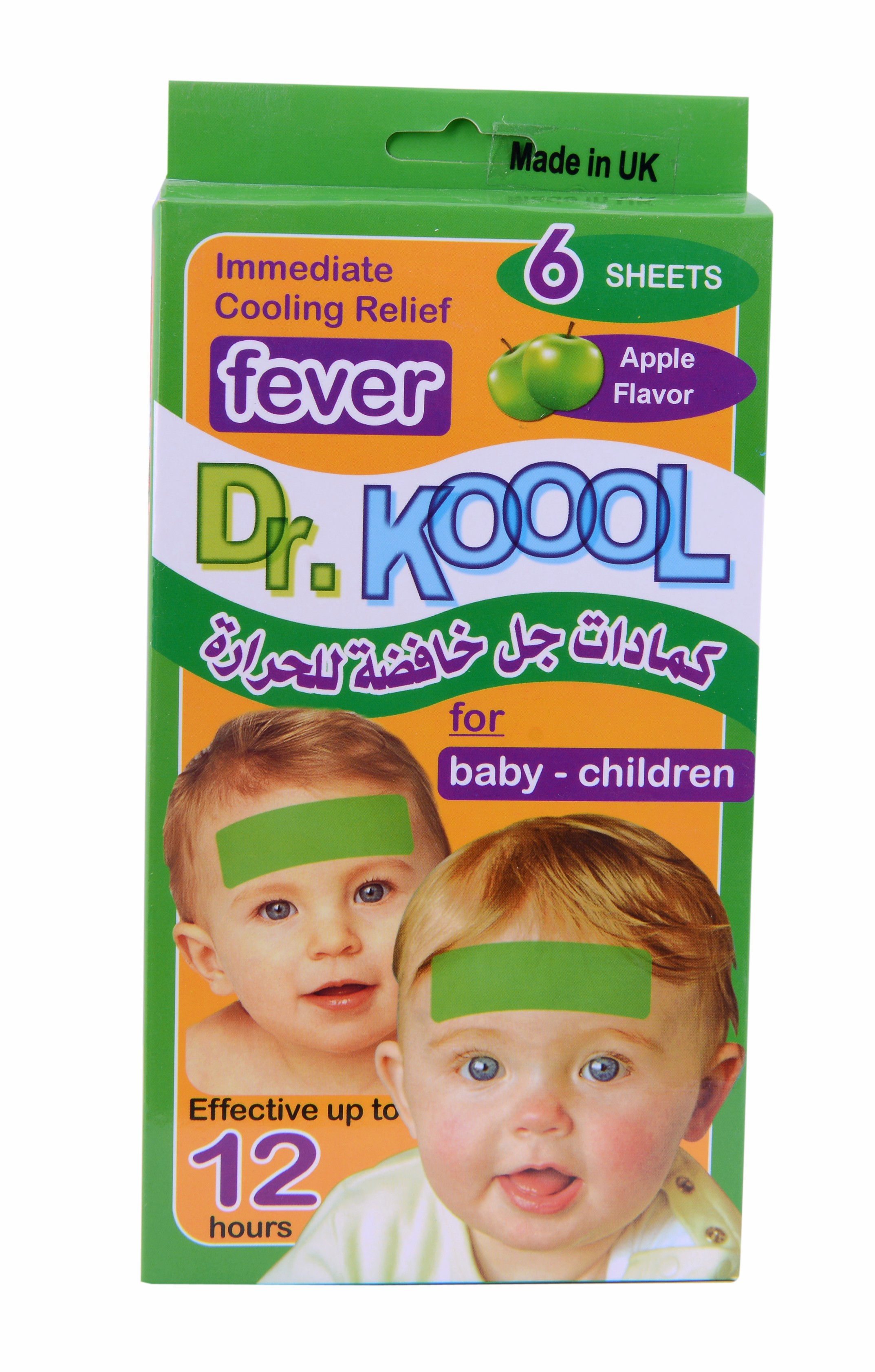 Cooling Gel Dr.Koool (Infant /Children) Applicator 6Sheet