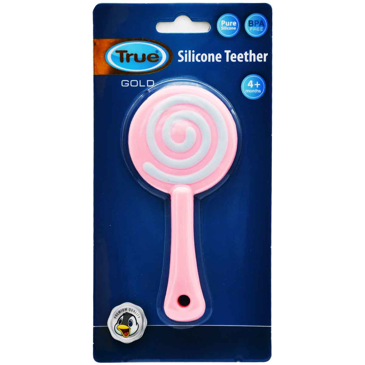 True Gold Silicone Teether (4 Month+) /2024510