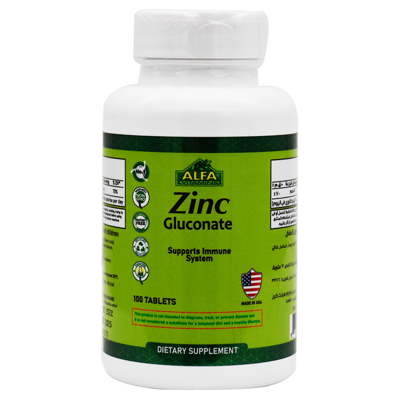 Alfa Zinc Gluconate 100 Tablet