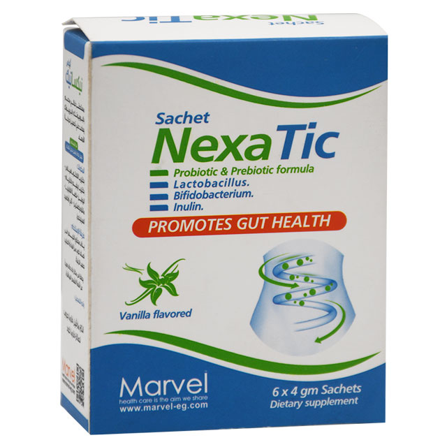 Nexa Tic (4gm/Sachet) Vanilla Flavor 6 Sachet