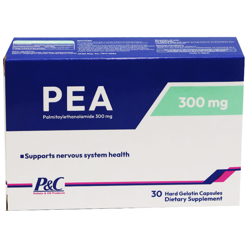 PEA 300mg 30 Hard Gelatin Capsules