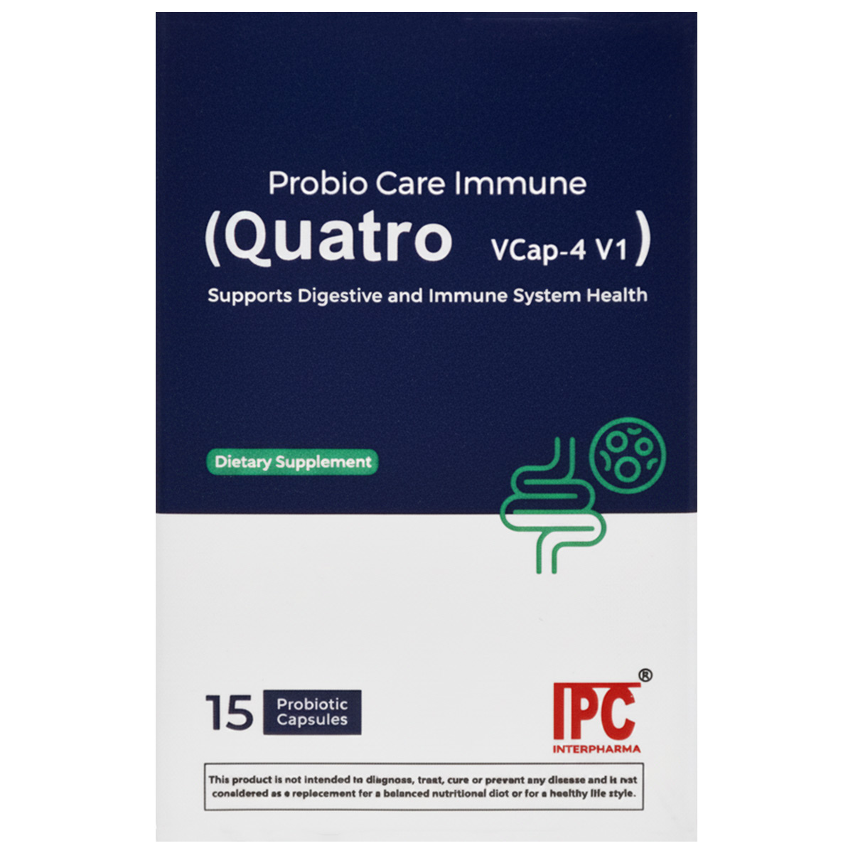 Quatro Vcap-4 V1 15 Capsules