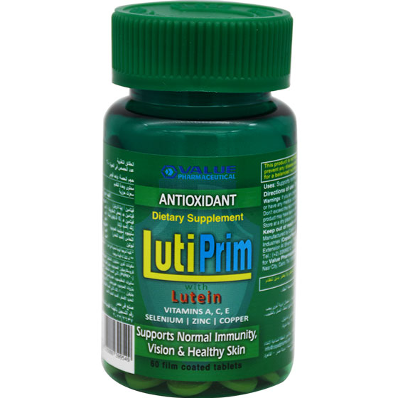 Lutiprim With Lutein 60 Film Coated Tablet