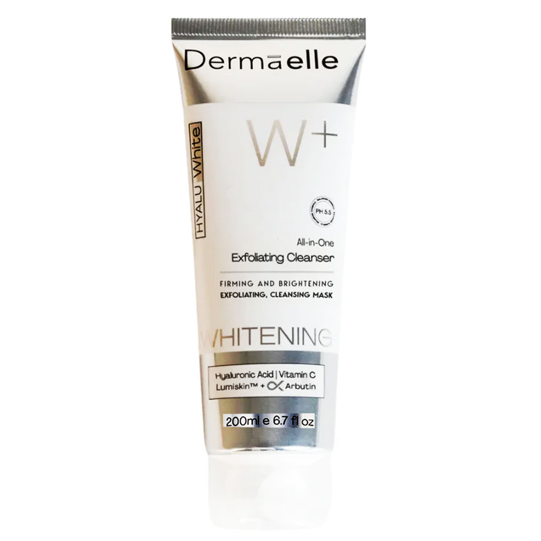 Dermaelle Hyalu White Exfoliating Cleanser 200ml