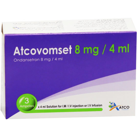 Atcovomset 8mg/4ml 3 Ampoules