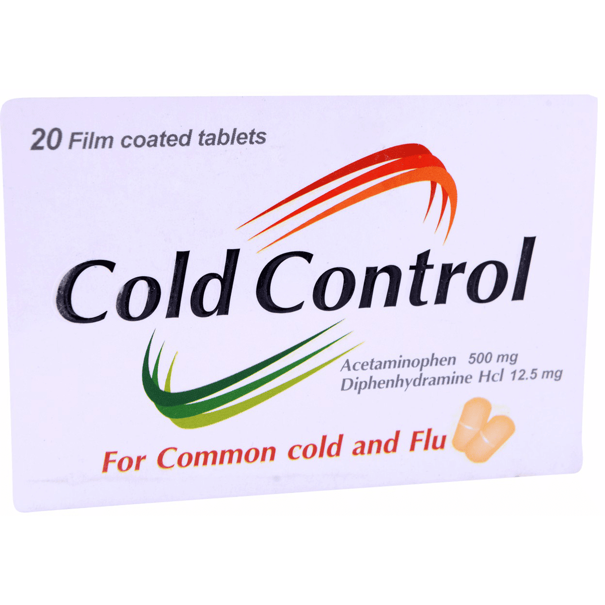 Cold Control 20 Film Coated Tablets