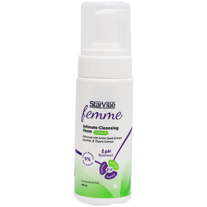 Starville Femme Intimate Cleansing Foam Refresh 150ml