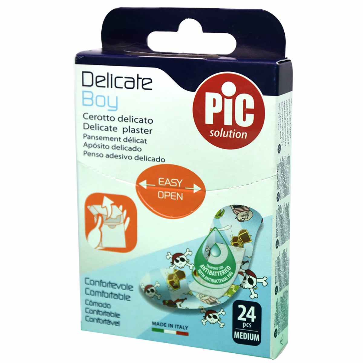 Plaster Pic Delicate Boy Anti Bacterial 24pcs