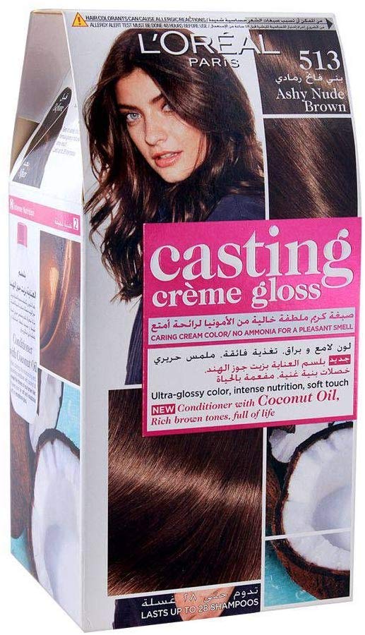 Loreal Casting Gloss Cream/513 (Ashy Nude Brown)