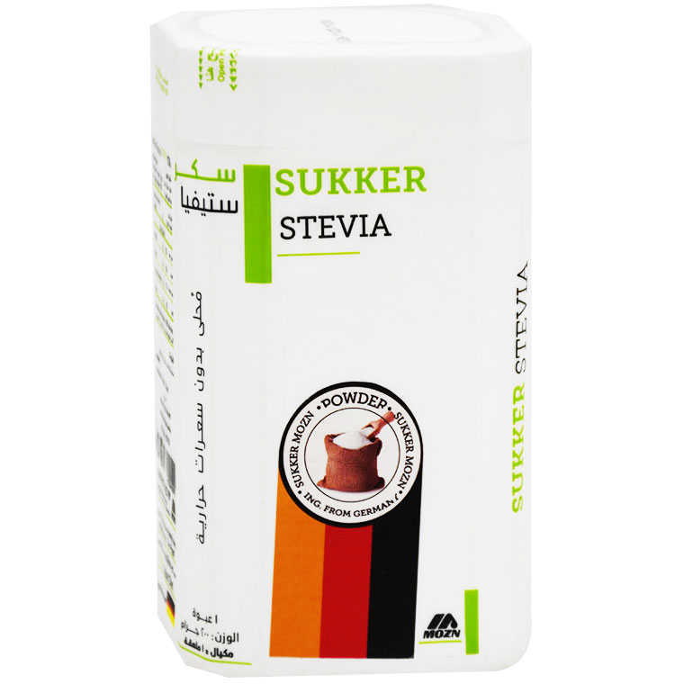Sukker Stevia Zero Calorie Sweetener (1gm/Scoop) 200gm