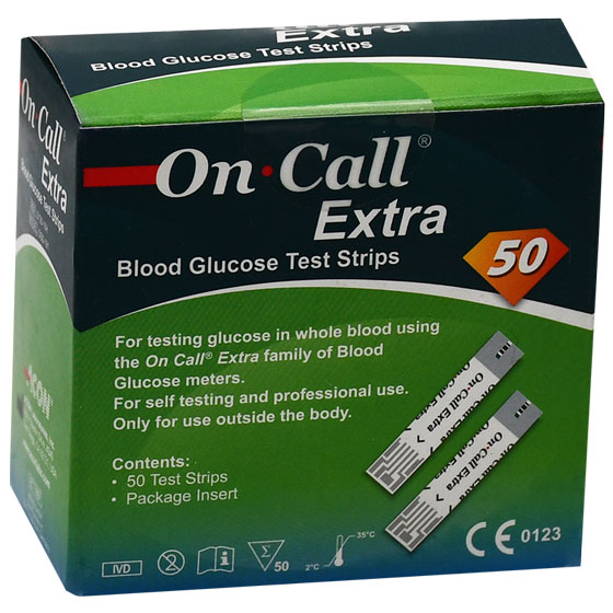 ON Call Extra 50 Strips