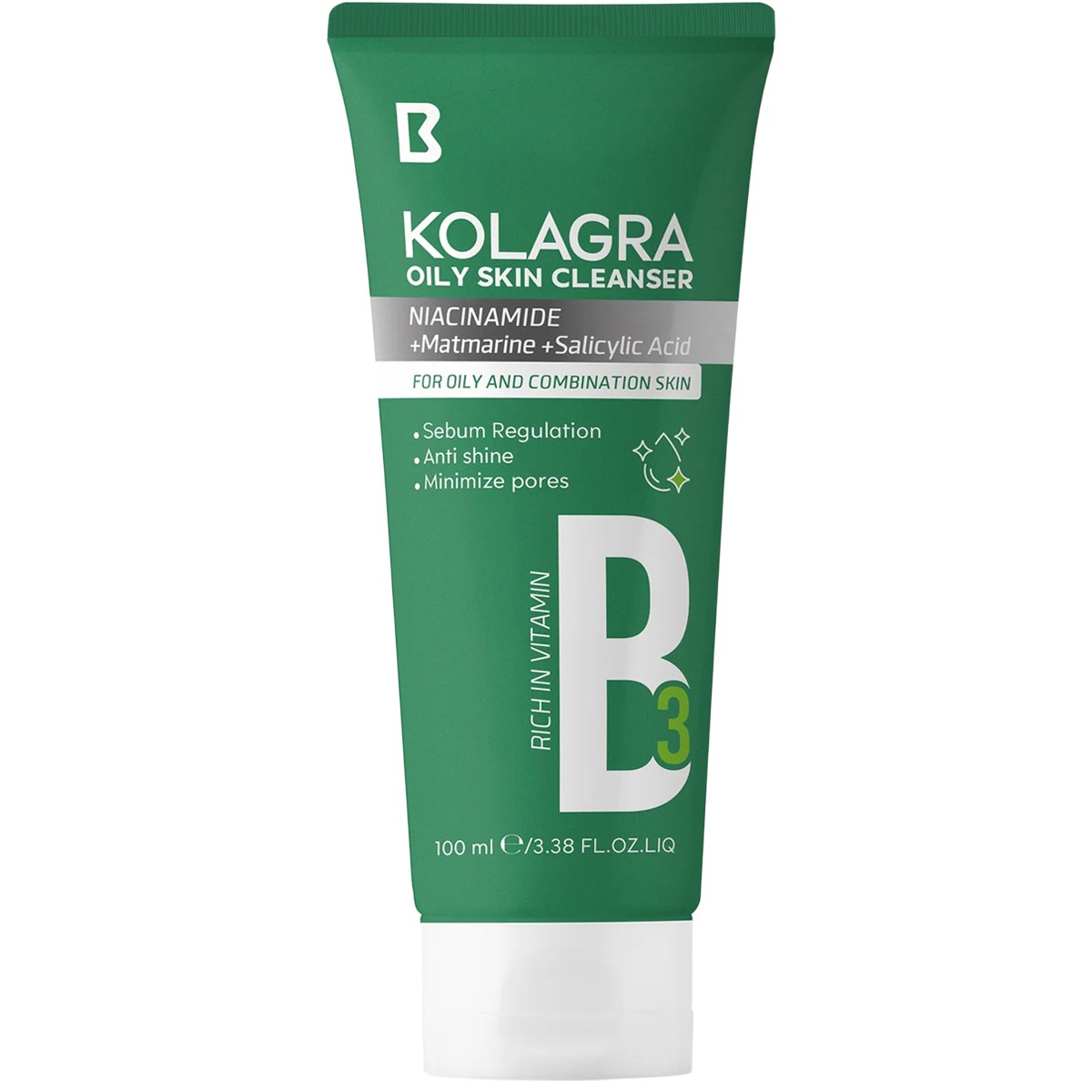 Kolagra B3 Oily Skin Facial Cleanser 100ml