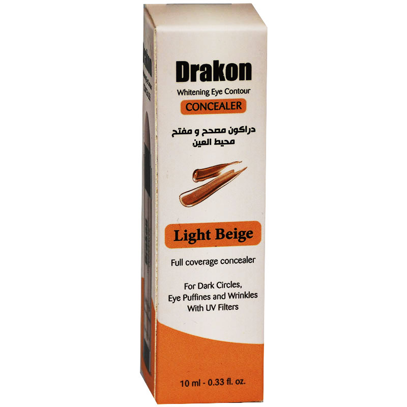 Drakon Whitening Eye Contour Concealer Light Beige 10ml