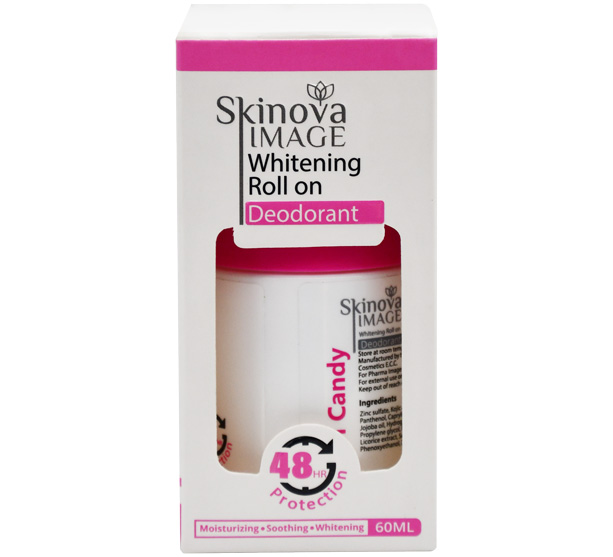 Skinova Image White Cotton Candy Deodorant Roll On 60ml
