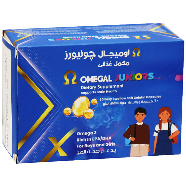 Omegal Juniors 60 Soft Gel Capsules