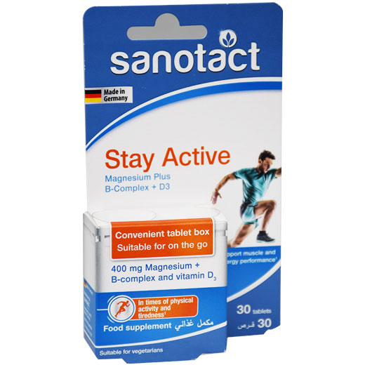 Sanotact Stay Active 30/Tablets