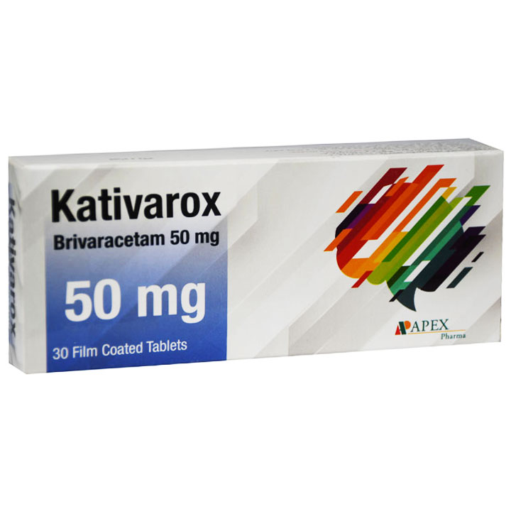 Kativarox 50mg 30 Film Coated Tablets