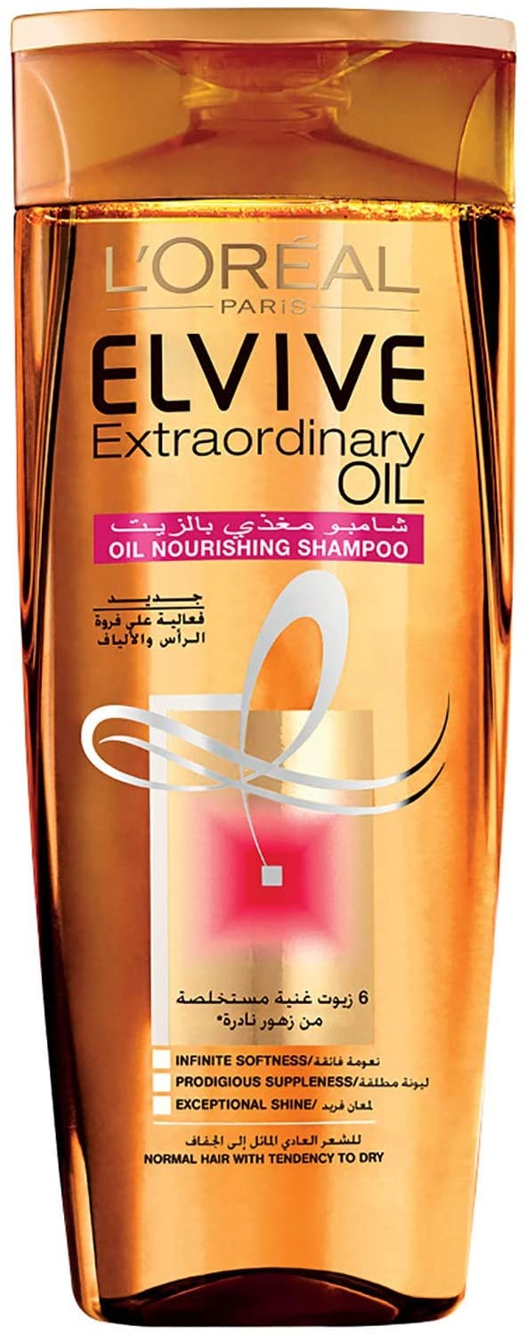 Loreal Elvive Shampoo Extraordinary Nourishing Oil Dry Hair 600ml