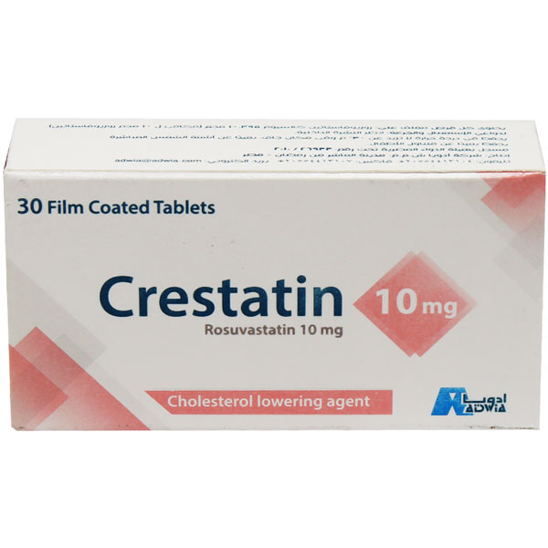 Crestatin 10mg 30 Film Coated Tablets