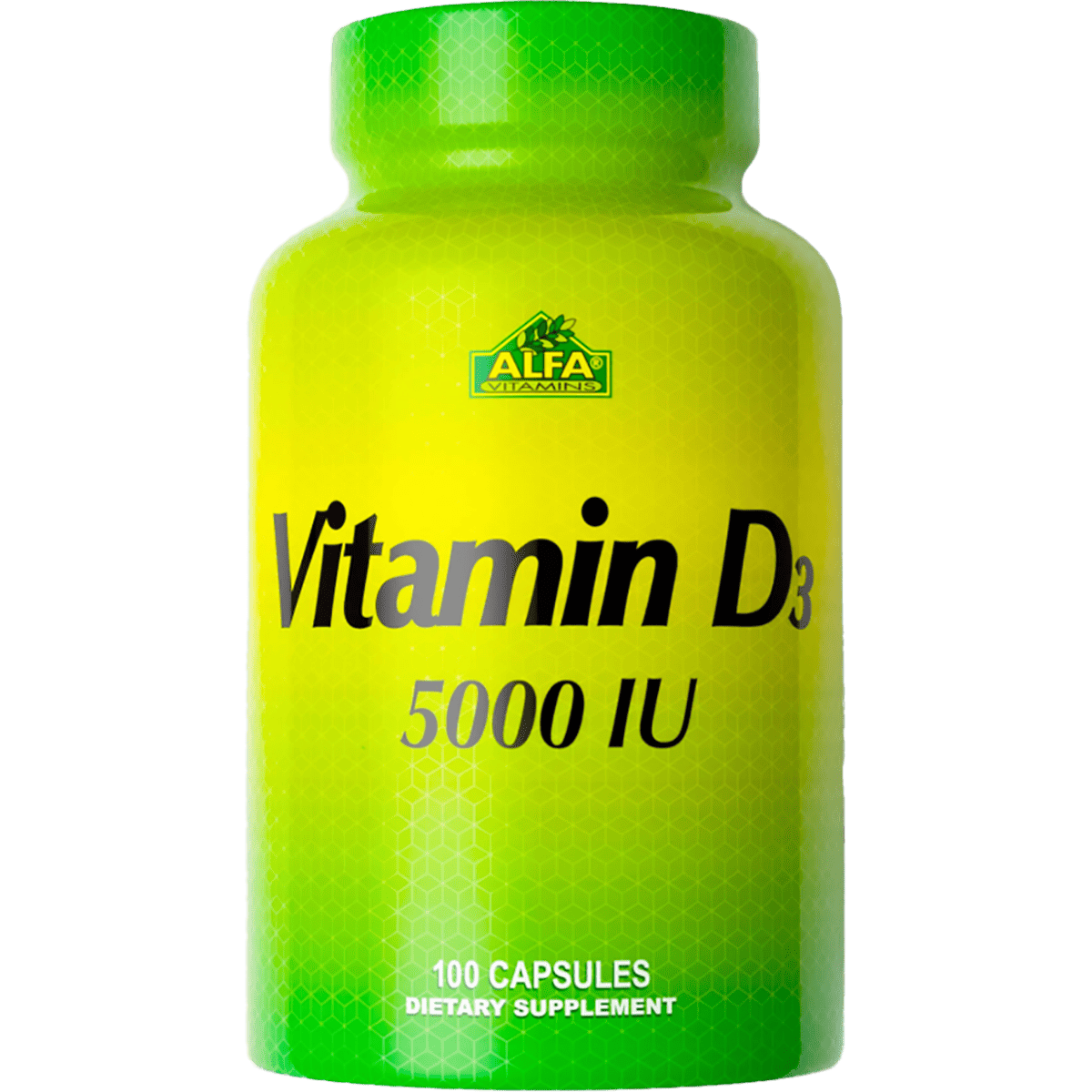 Alfa Vitamin D3 5000 IU 100 Capsule