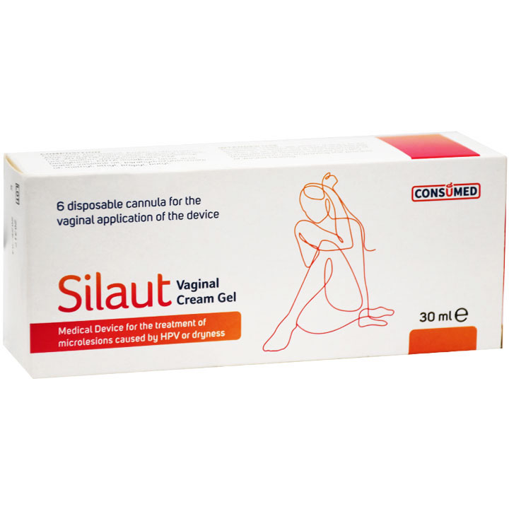 Silaut Vaginal Cream Gel 30ml + 6 Applicators