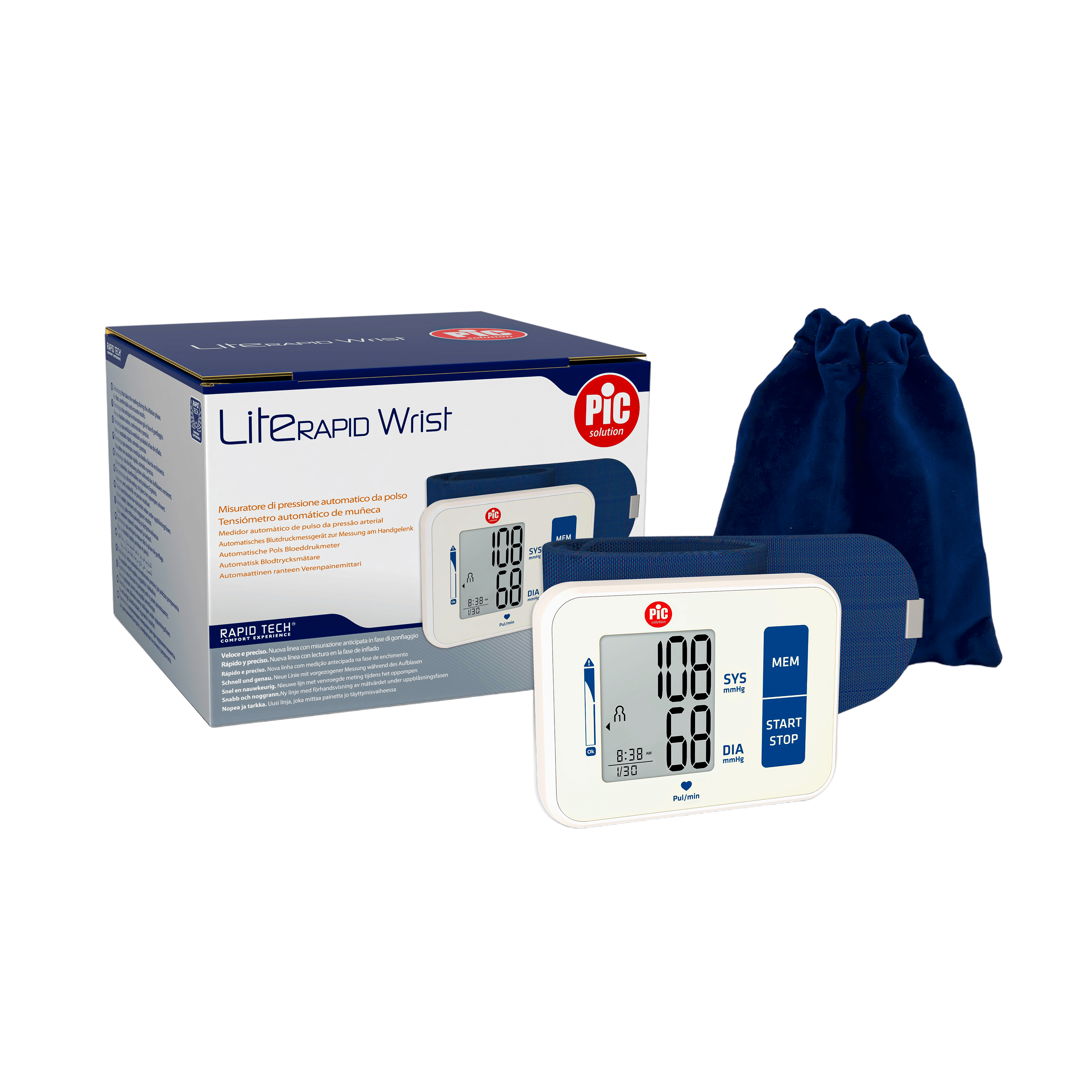 Pic Lite Rapid Wrist Blood Pressure Monitor