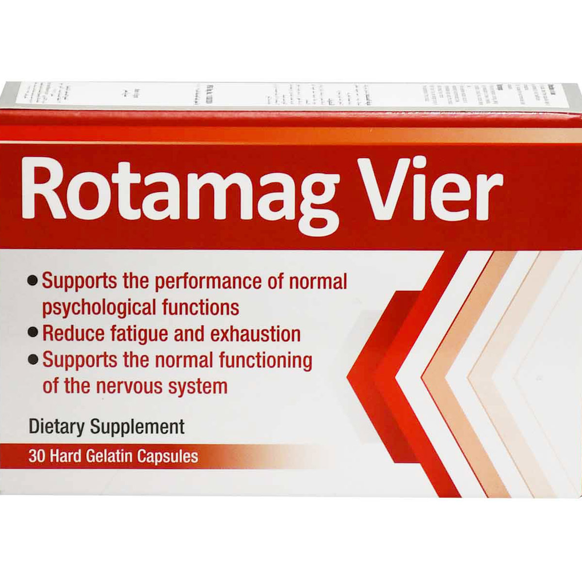 Rotamag Vier 30 Hard Gelatin Capsules