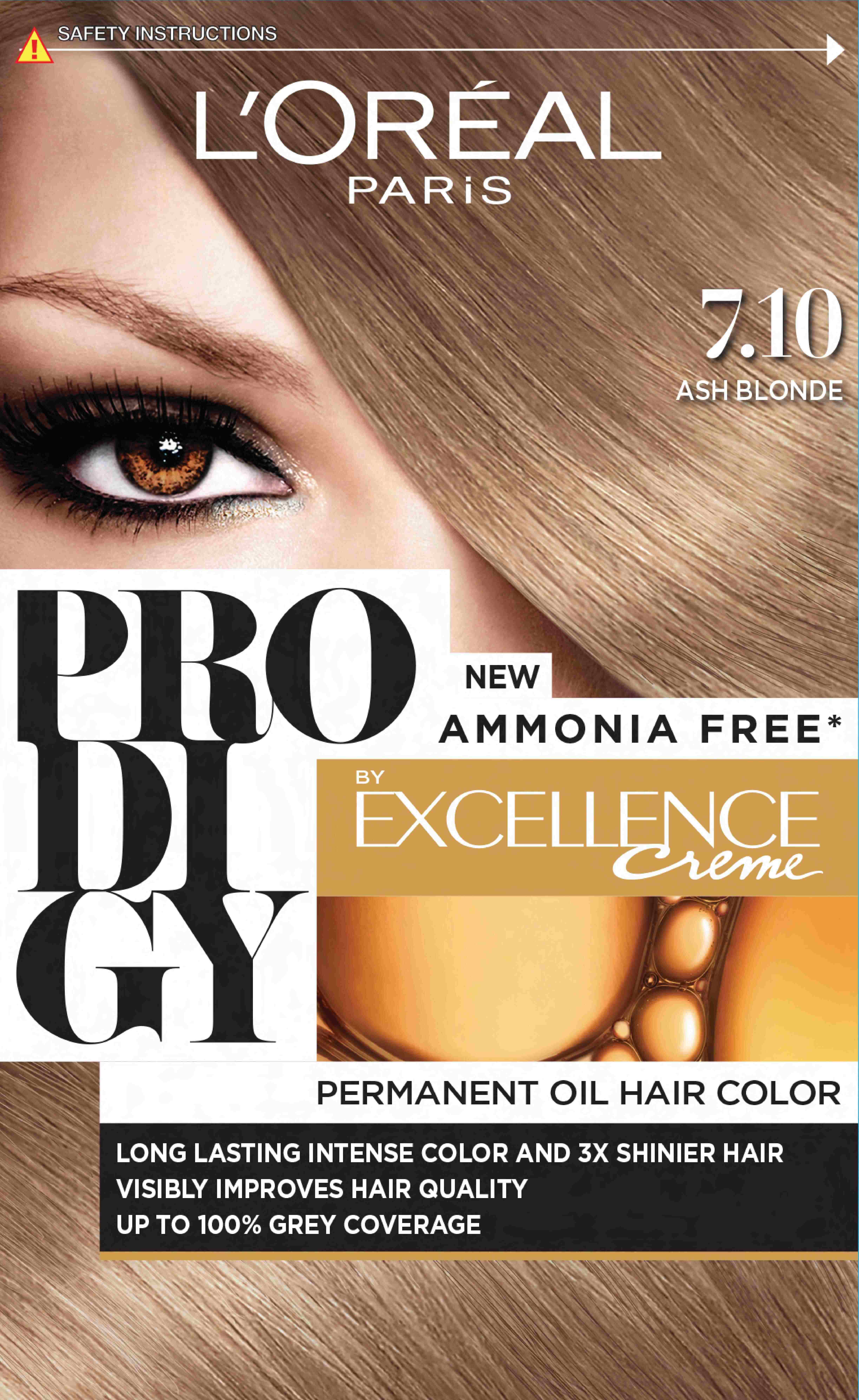 Loreal Prodigy Hair Color/7.10 Ash Blonde