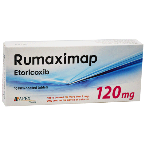 Rumaximap 120mg 10 Film Coated Tablet