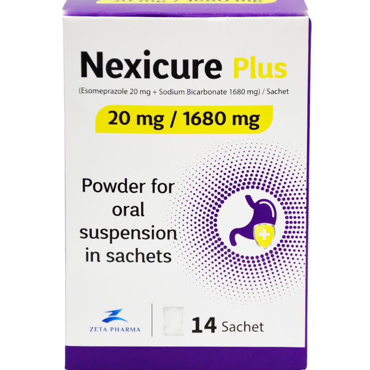 Nexicure Plus 20mg/1680mg 14 Sachets