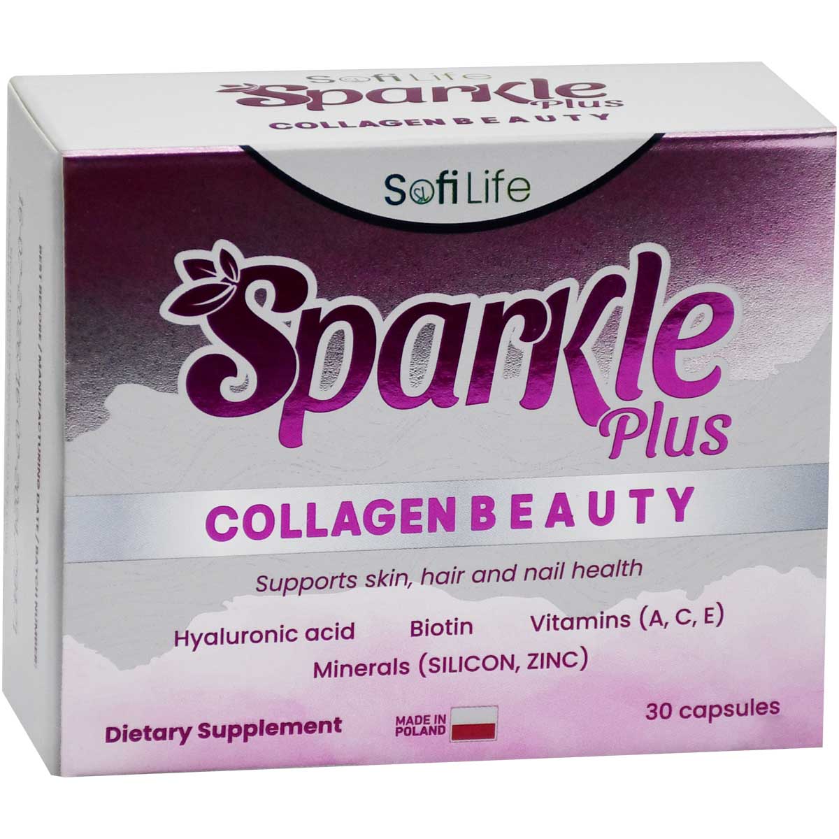Sofi Life Sparkle Plus Collagen 30 Capsules
