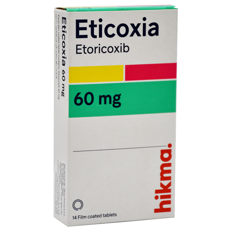 Eticoxia 60mg 14 Film Coated Tablet