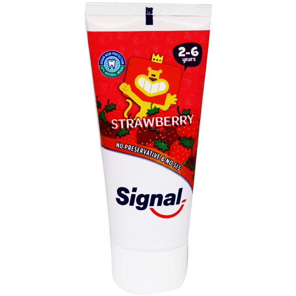 Signal Strawberry Toothpaste for 2-6 Years 50ml